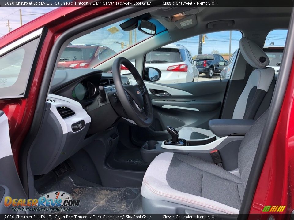 2020 Chevrolet Bolt EV LT Cajun Red Tintcoat / Dark Galvanized/­Sky Cool Gray Photo #5