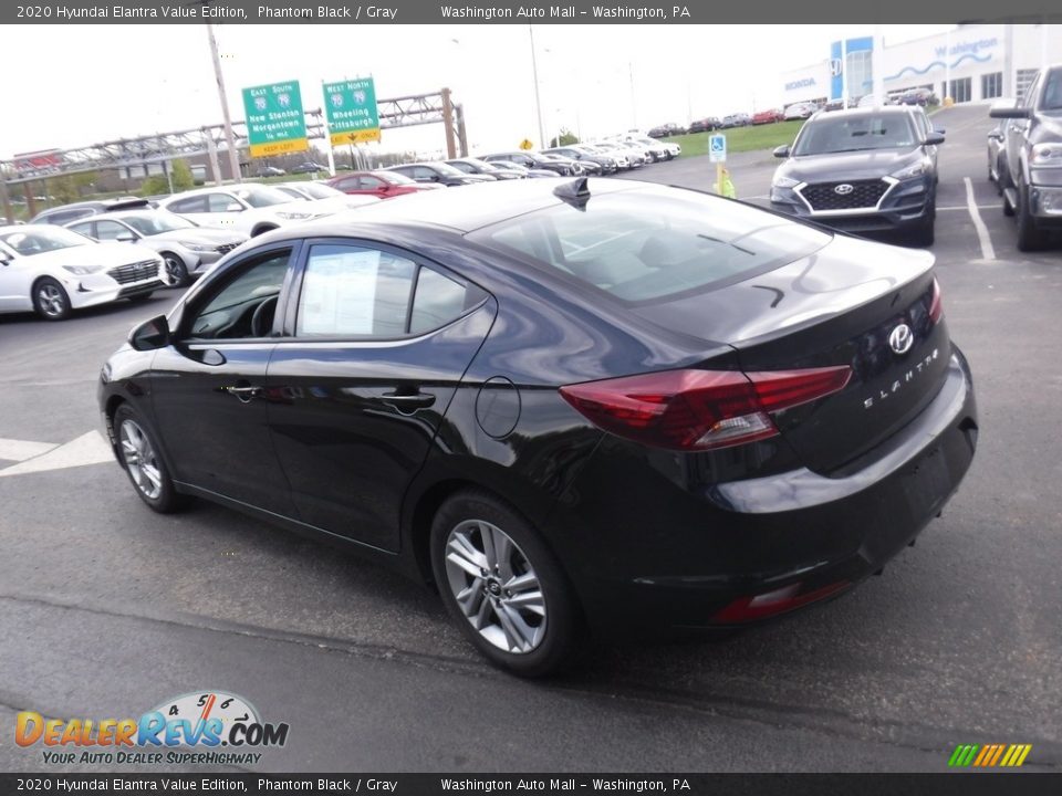 2020 Hyundai Elantra Value Edition Phantom Black / Gray Photo #8