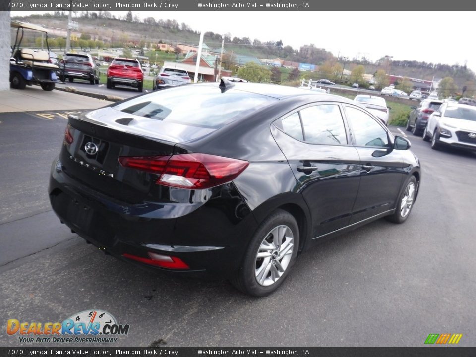 2020 Hyundai Elantra Value Edition Phantom Black / Gray Photo #10