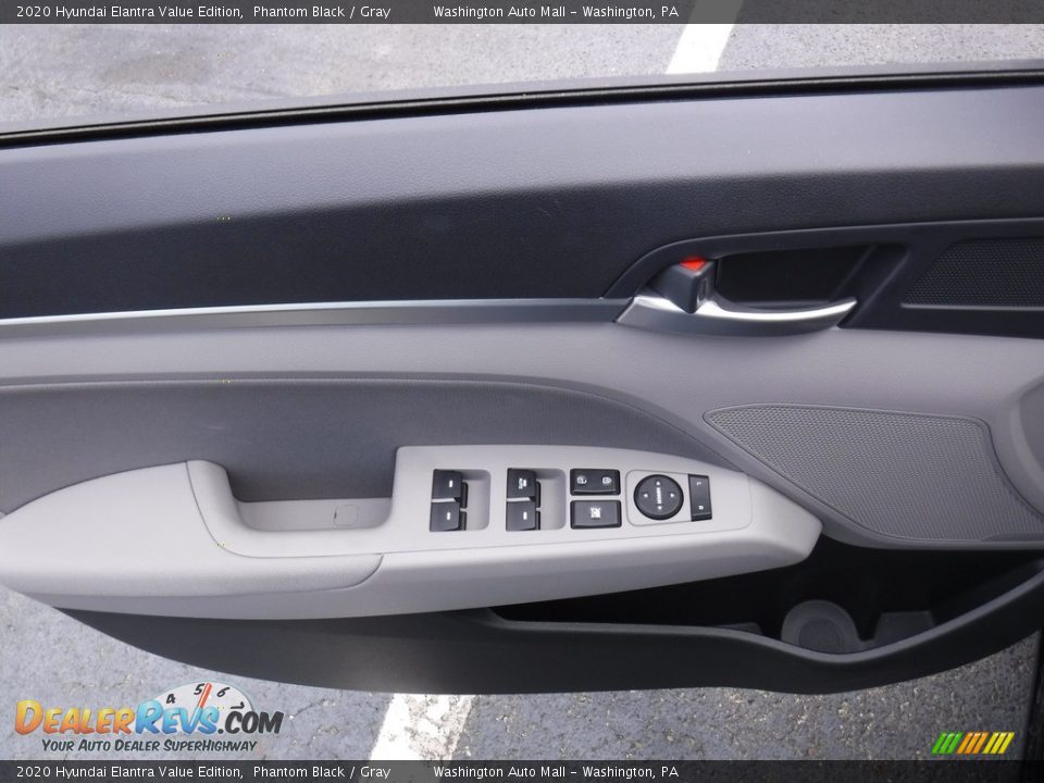 2020 Hyundai Elantra Value Edition Phantom Black / Gray Photo #15