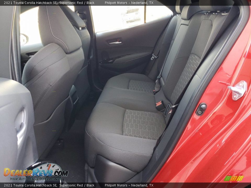 Rear Seat of 2021 Toyota Corolla Hatchback SE Photo #6