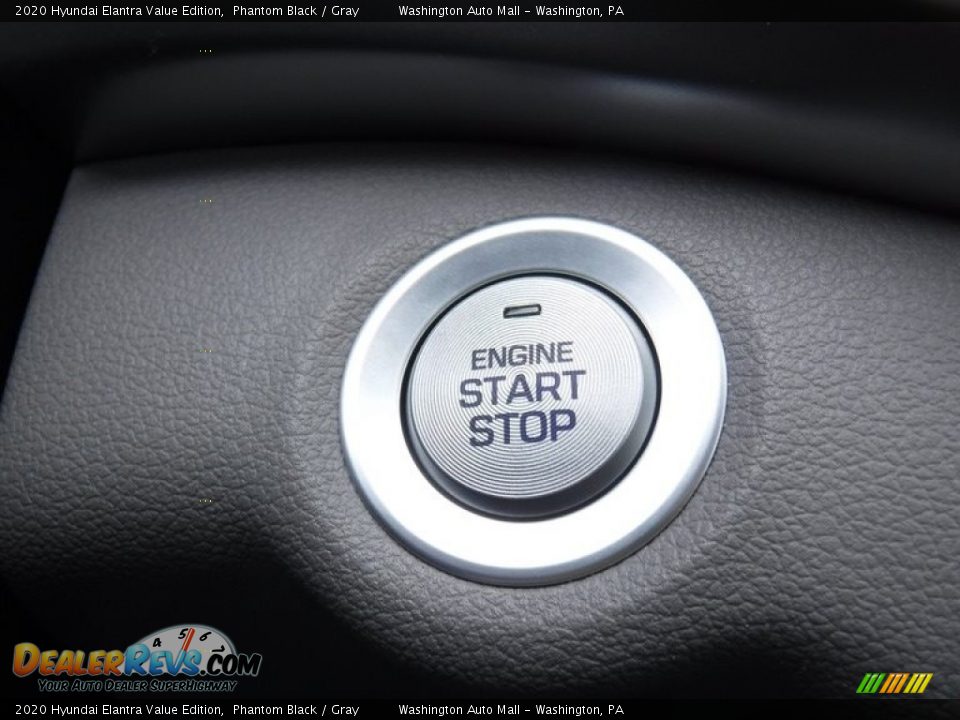 2020 Hyundai Elantra Value Edition Phantom Black / Gray Photo #25