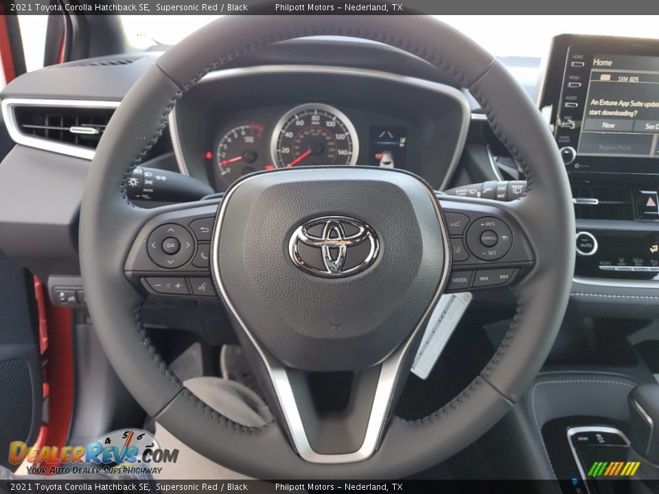 2021 Toyota Corolla Hatchback SE Steering Wheel Photo #15