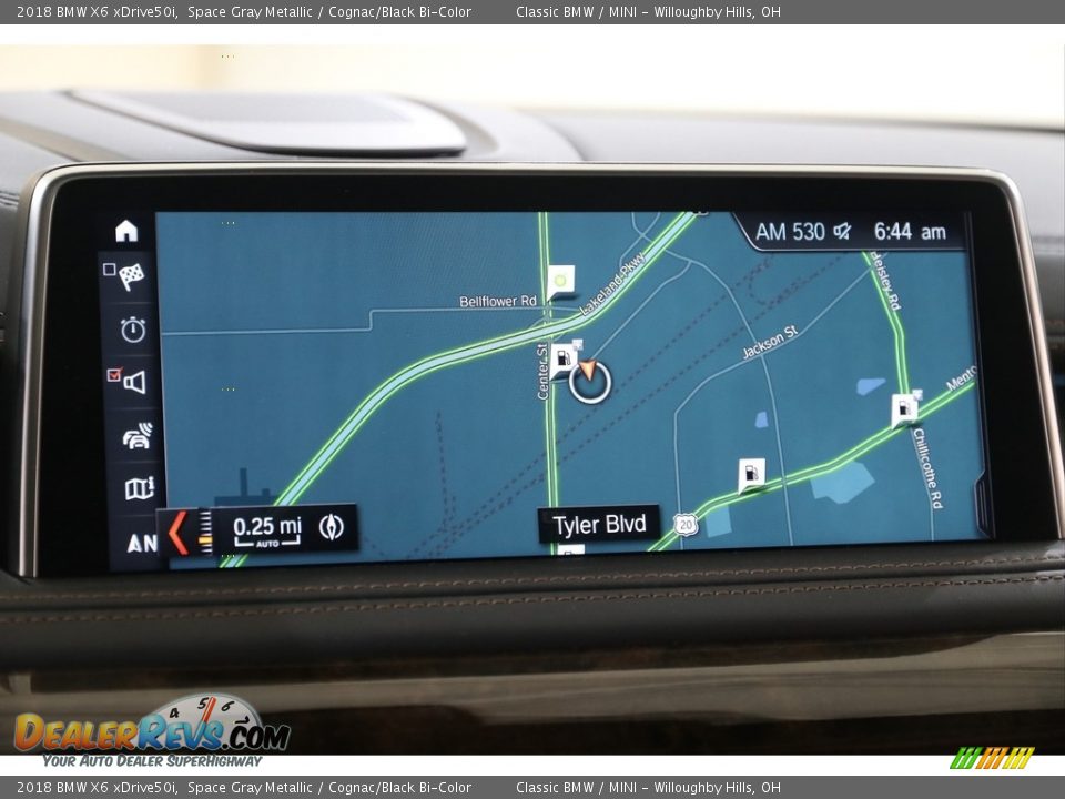 Navigation of 2018 BMW X6 xDrive50i Photo #12