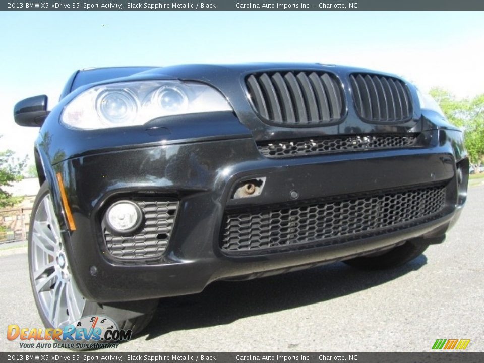 2013 BMW X5 xDrive 35i Sport Activity Black Sapphire Metallic / Black Photo #2