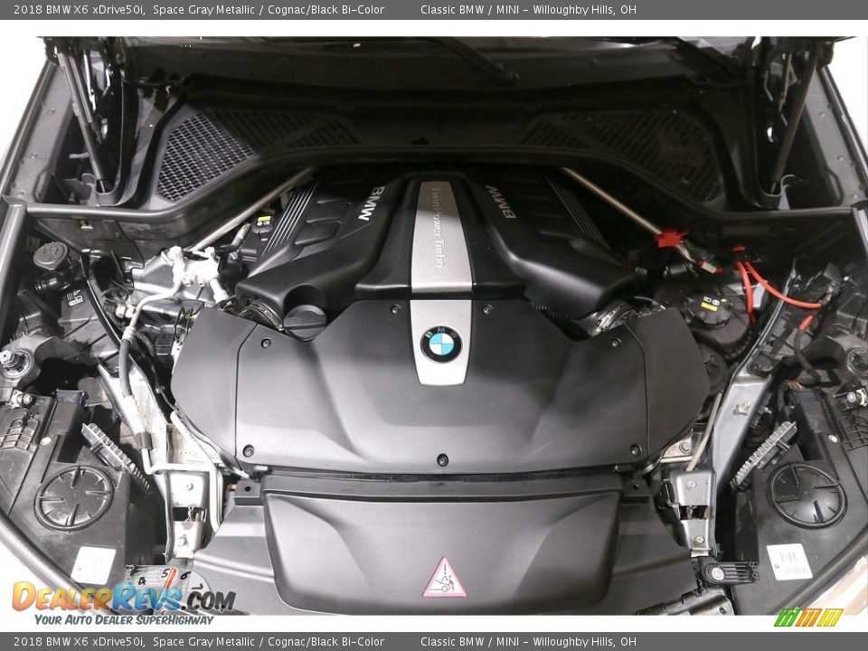 2018 BMW X6 xDrive50i 4.4 Liter TwinPower Turbocharged DOHC 32-Valve VVT V8 Engine Photo #21