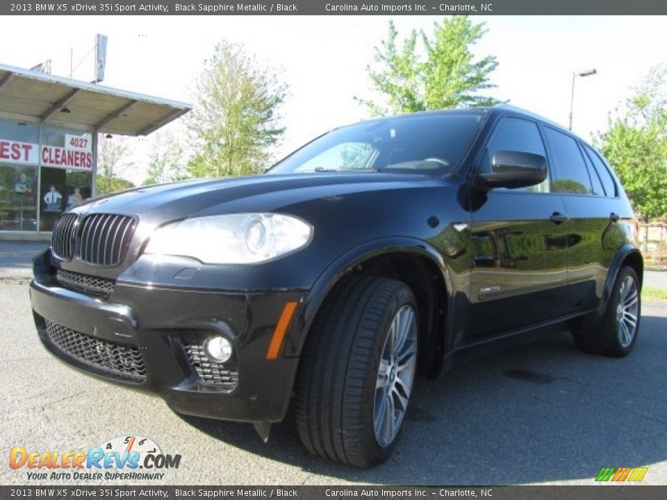 2013 BMW X5 xDrive 35i Sport Activity Black Sapphire Metallic / Black Photo #6
