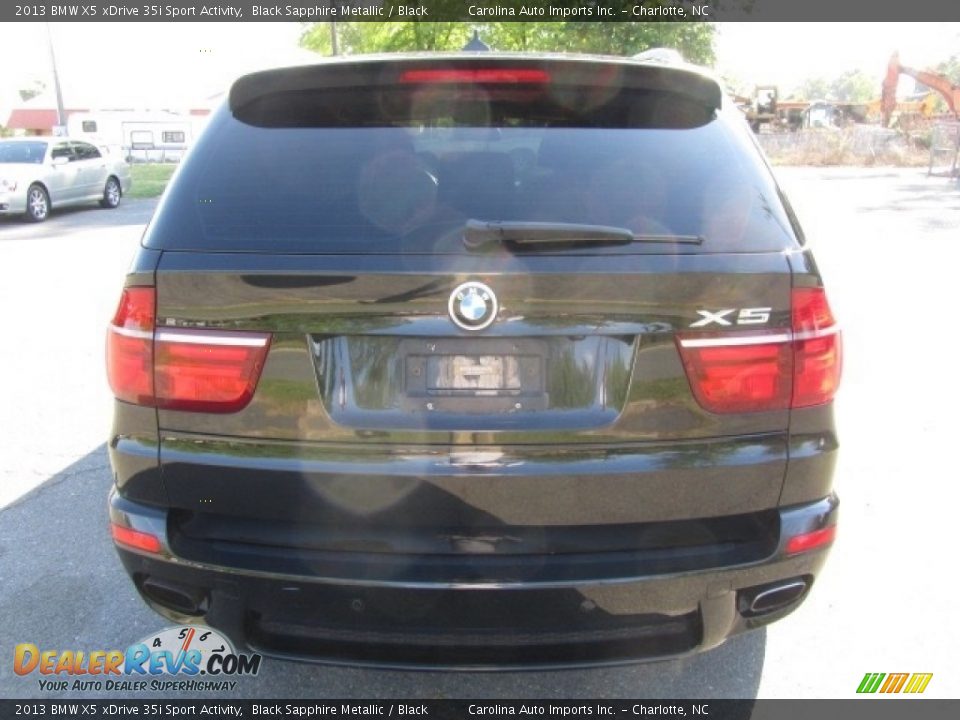 2013 BMW X5 xDrive 35i Sport Activity Black Sapphire Metallic / Black Photo #9