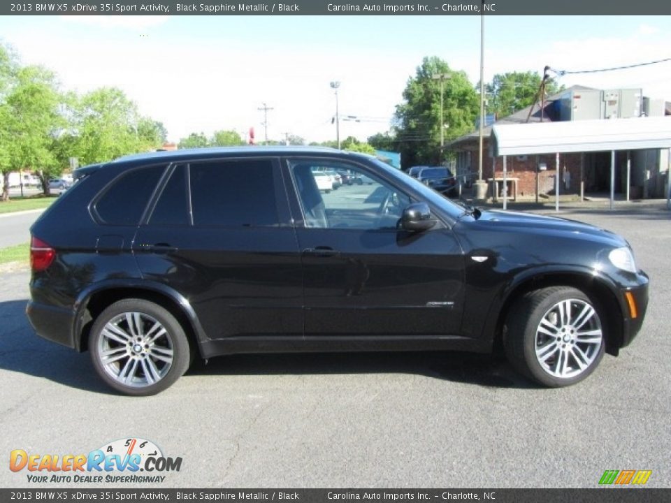 2013 BMW X5 xDrive 35i Sport Activity Black Sapphire Metallic / Black Photo #11