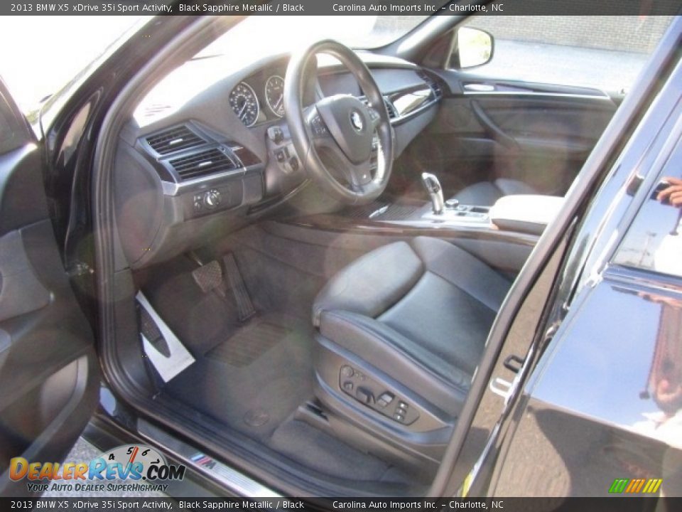 2013 BMW X5 xDrive 35i Sport Activity Black Sapphire Metallic / Black Photo #17