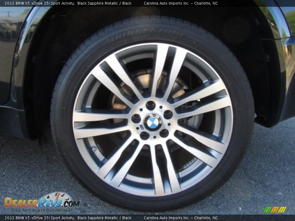2013 BMW X5 xDrive 35i Sport Activity Black Sapphire Metallic / Black Photo #26