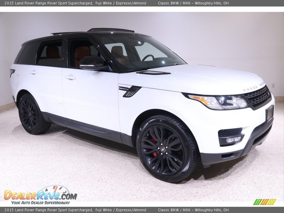 2015 Land Rover Range Rover Sport Supercharged Fuji White / Espresso/Almond Photo #1