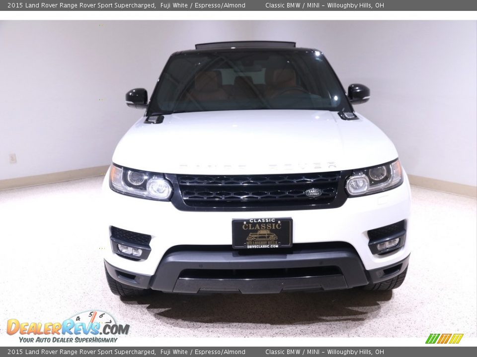 2015 Land Rover Range Rover Sport Supercharged Fuji White / Espresso/Almond Photo #2