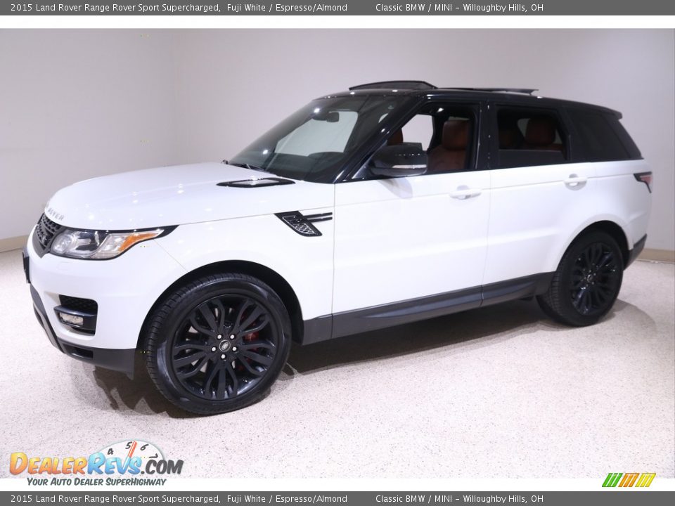 2015 Land Rover Range Rover Sport Supercharged Fuji White / Espresso/Almond Photo #3