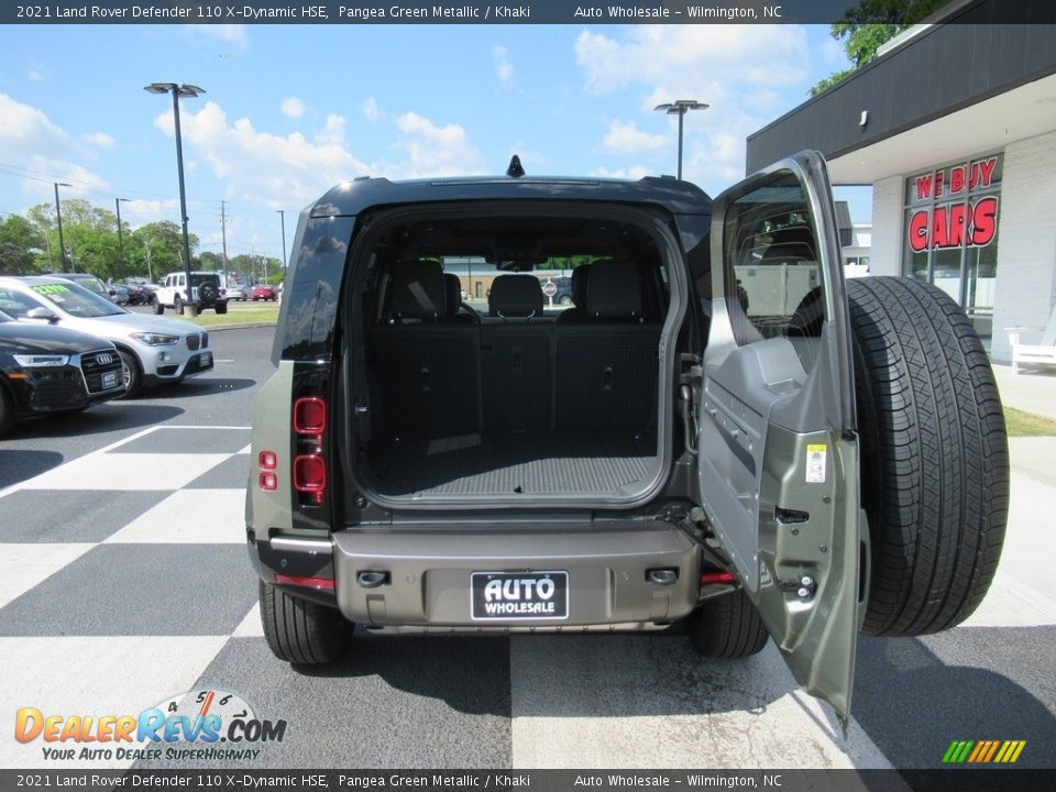 2021 Land Rover Defender 110 X-Dynamic HSE Pangea Green Metallic / Khaki Photo #5