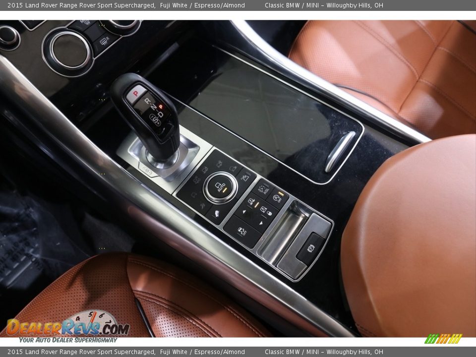 2015 Land Rover Range Rover Sport Supercharged Fuji White / Espresso/Almond Photo #16