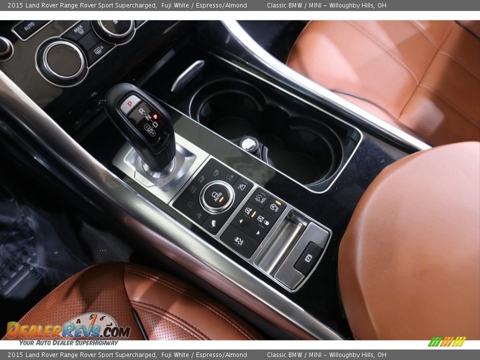 2015 Land Rover Range Rover Sport Supercharged Fuji White / Espresso/Almond Photo #17