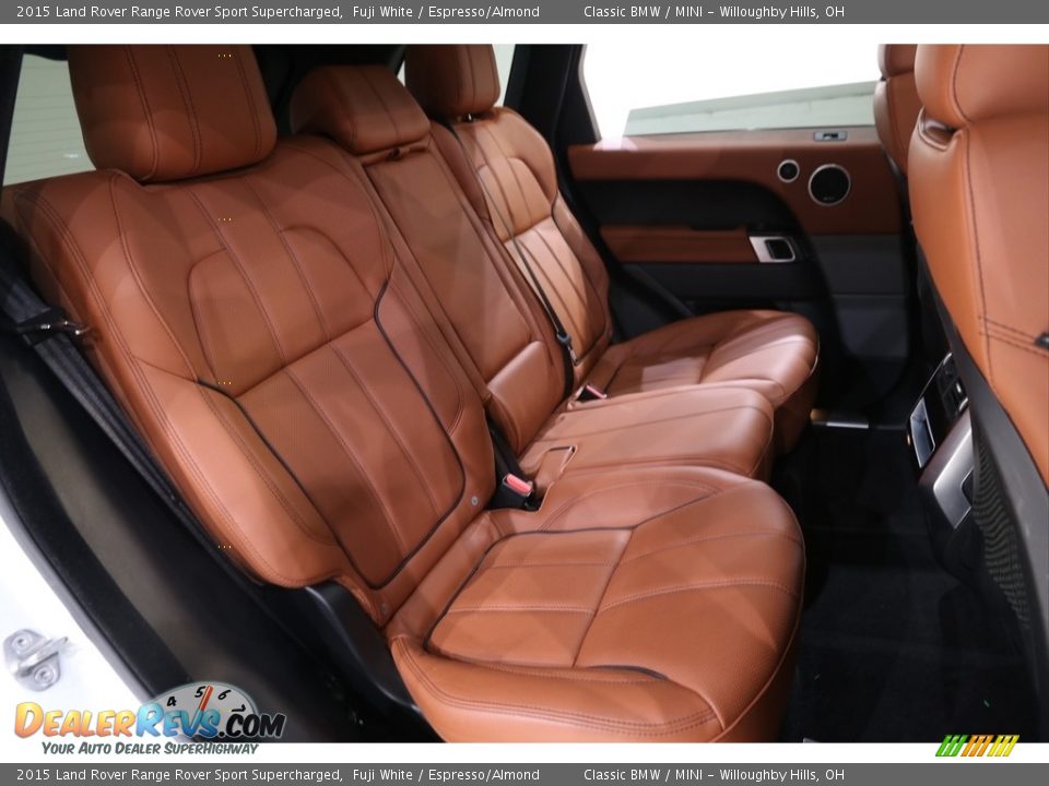 2015 Land Rover Range Rover Sport Supercharged Fuji White / Espresso/Almond Photo #19