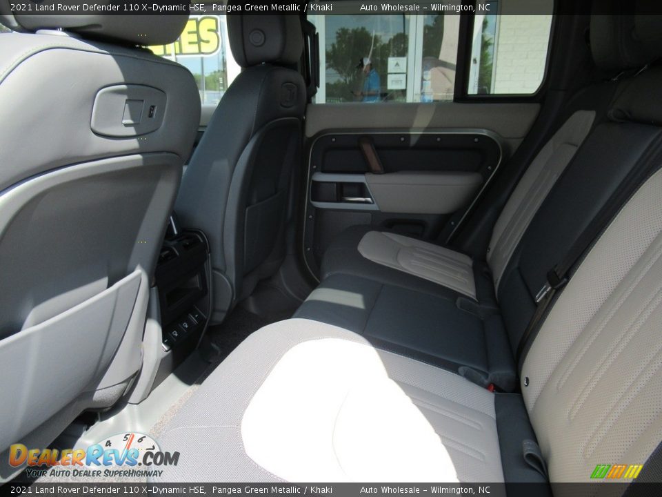 2021 Land Rover Defender 110 X-Dynamic HSE Pangea Green Metallic / Khaki Photo #11