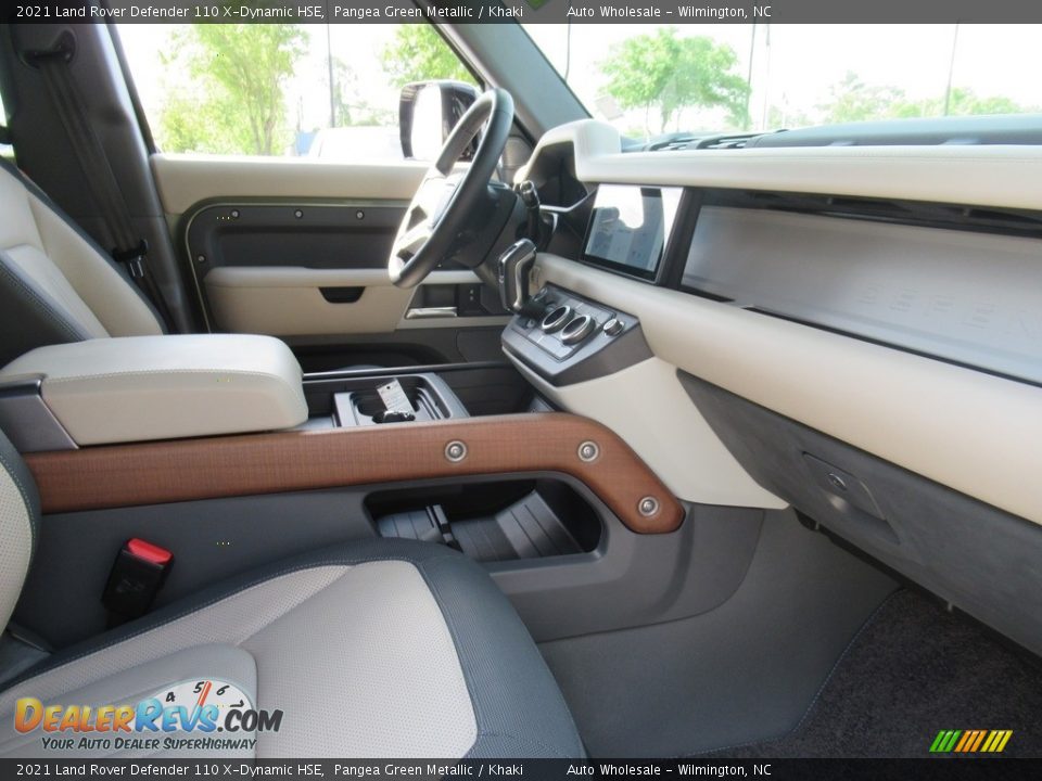 2021 Land Rover Defender 110 X-Dynamic HSE Pangea Green Metallic / Khaki Photo #12