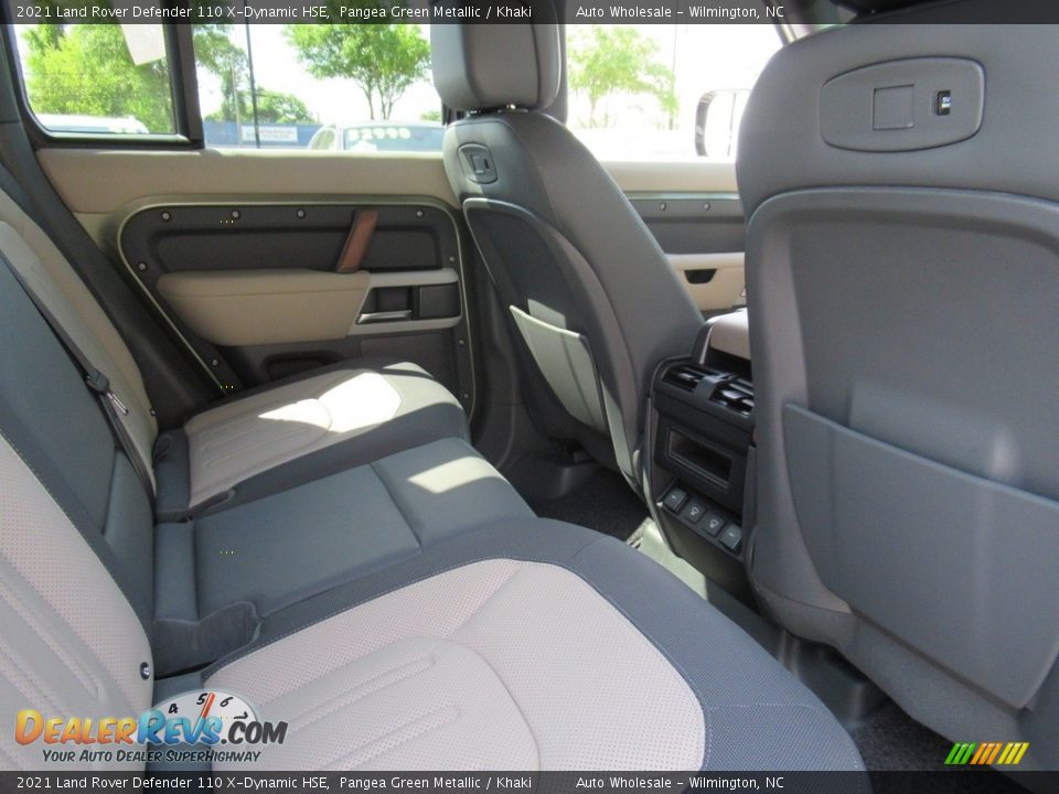Rear Seat of 2021 Land Rover Defender 110 X-Dynamic HSE Photo #13