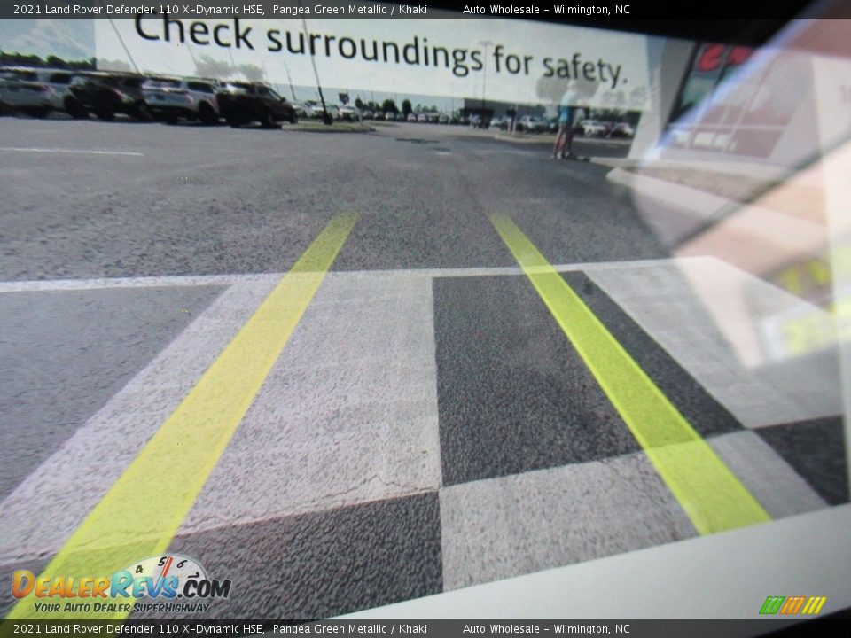 2021 Land Rover Defender 110 X-Dynamic HSE Pangea Green Metallic / Khaki Photo #17