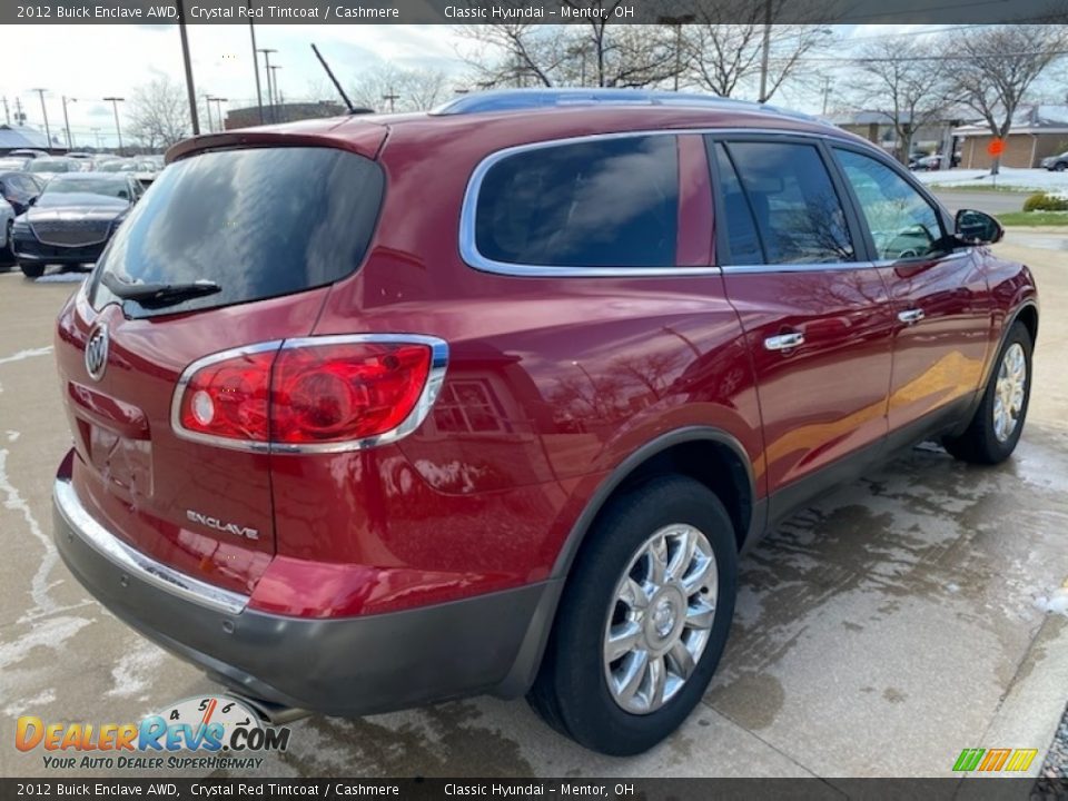 2012 Buick Enclave AWD Crystal Red Tintcoat / Cashmere Photo #2
