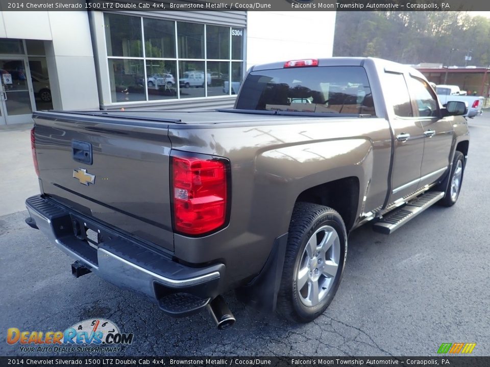 2014 Chevrolet Silverado 1500 LTZ Double Cab 4x4 Brownstone Metallic / Cocoa/Dune Photo #2