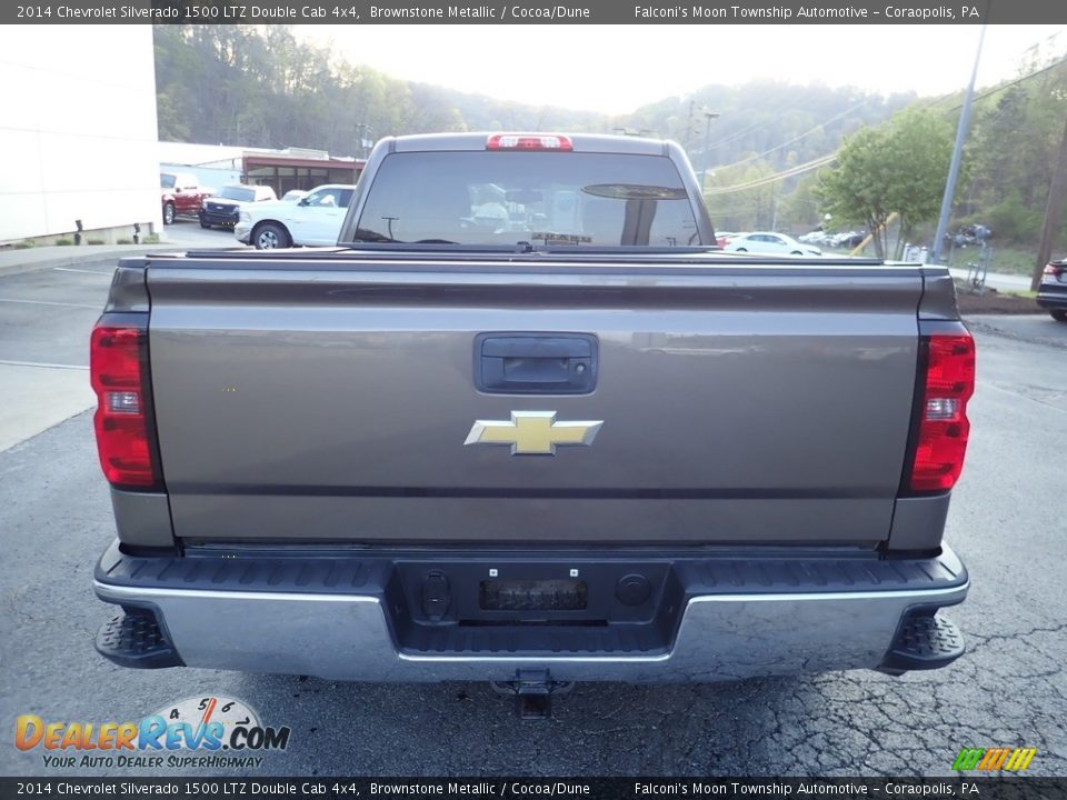 2014 Chevrolet Silverado 1500 LTZ Double Cab 4x4 Brownstone Metallic / Cocoa/Dune Photo #3