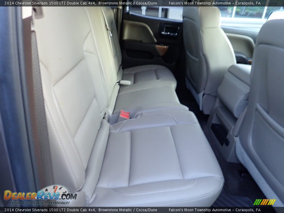 2014 Chevrolet Silverado 1500 LTZ Double Cab 4x4 Brownstone Metallic / Cocoa/Dune Photo #14