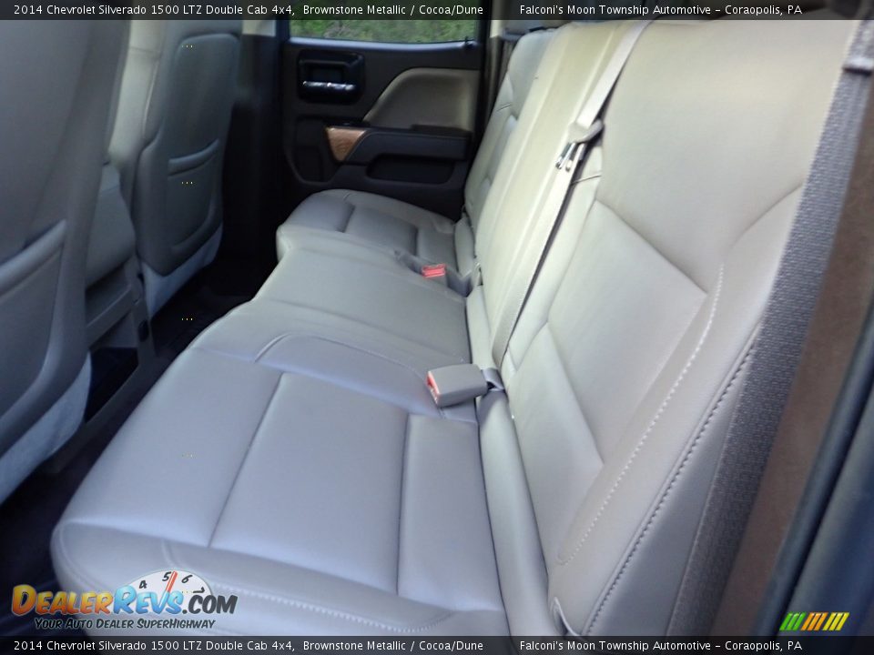 2014 Chevrolet Silverado 1500 LTZ Double Cab 4x4 Brownstone Metallic / Cocoa/Dune Photo #16
