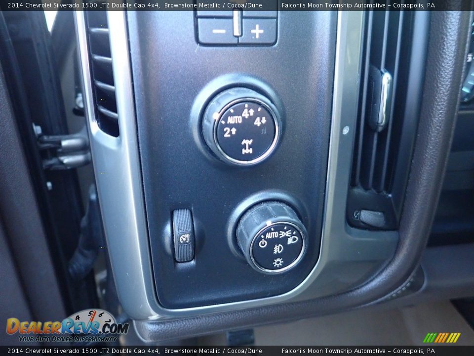 2014 Chevrolet Silverado 1500 LTZ Double Cab 4x4 Brownstone Metallic / Cocoa/Dune Photo #20