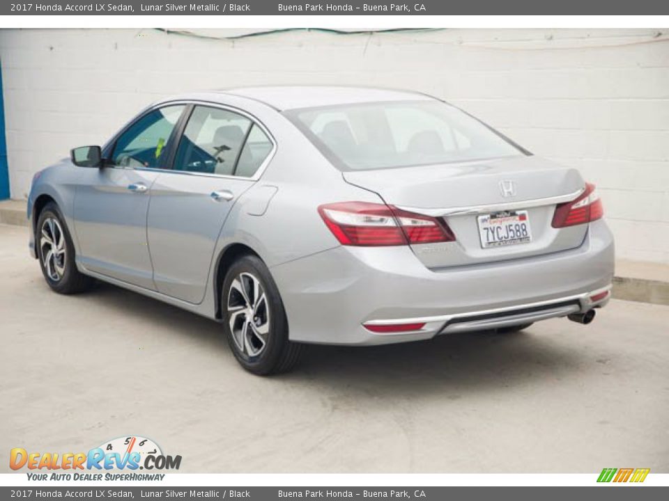 2017 Honda Accord LX Sedan Lunar Silver Metallic / Black Photo #2