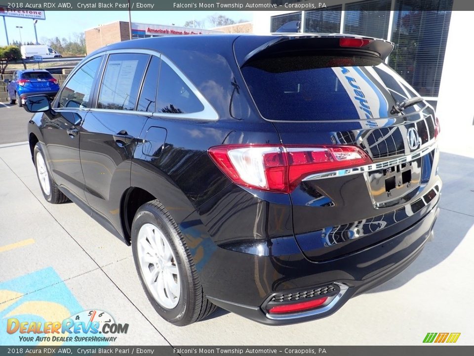 2018 Acura RDX AWD Crystal Black Pearl / Ebony Photo #2