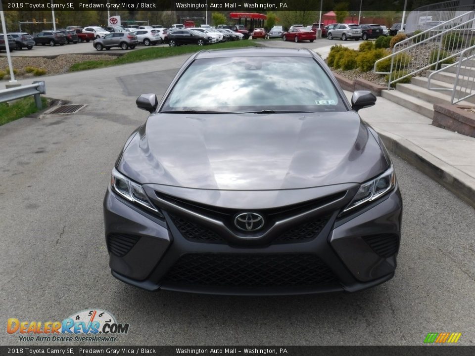 2018 Toyota Camry SE Predawn Gray Mica / Black Photo #10