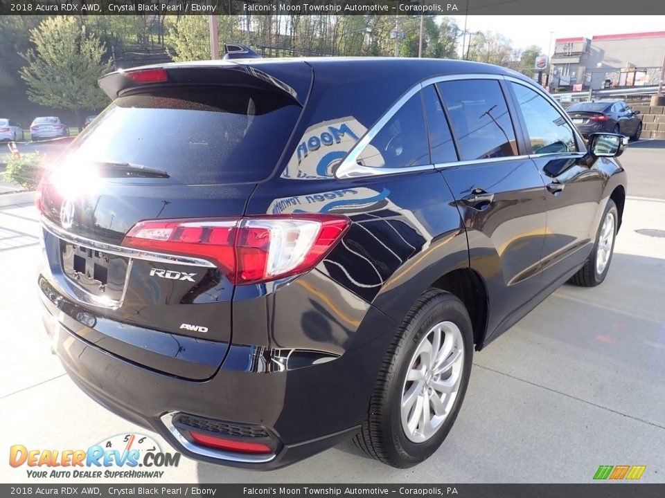 2018 Acura RDX AWD Crystal Black Pearl / Ebony Photo #5