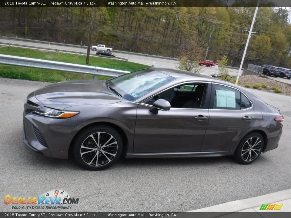 2018 Toyota Camry SE Predawn Gray Mica / Black Photo #12