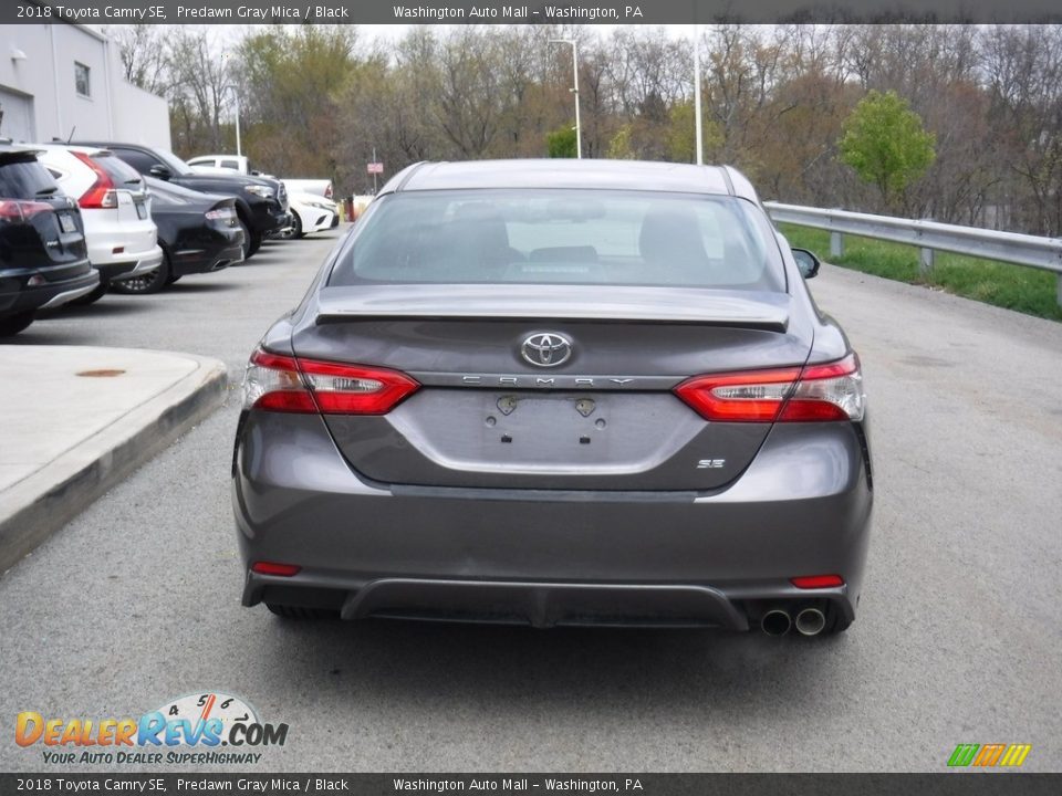 2018 Toyota Camry SE Predawn Gray Mica / Black Photo #14