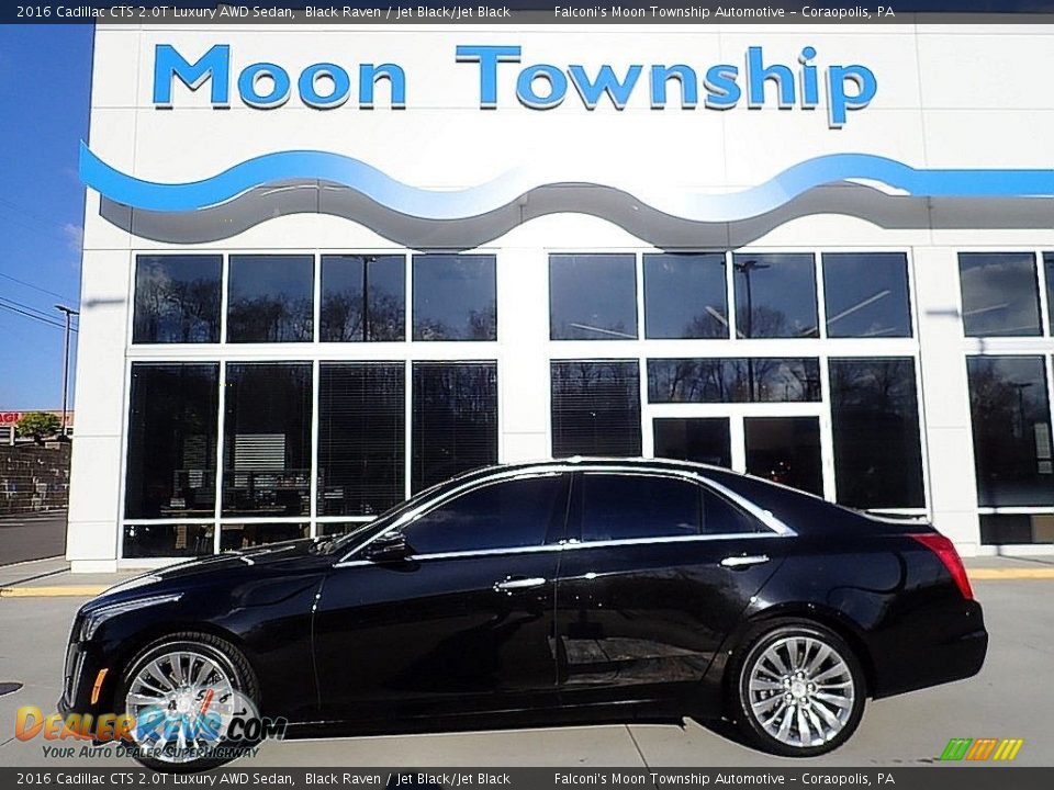 2016 Cadillac CTS 2.0T Luxury AWD Sedan Black Raven / Jet Black/Jet Black Photo #1