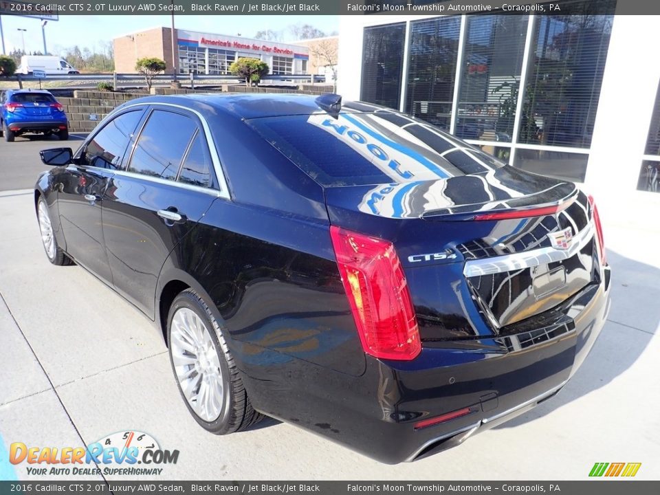 2016 Cadillac CTS 2.0T Luxury AWD Sedan Black Raven / Jet Black/Jet Black Photo #2