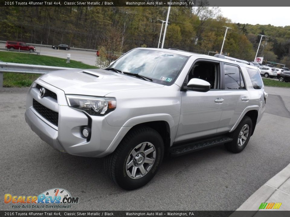 2016 Toyota 4Runner Trail 4x4 Classic Silver Metallic / Black Photo #11