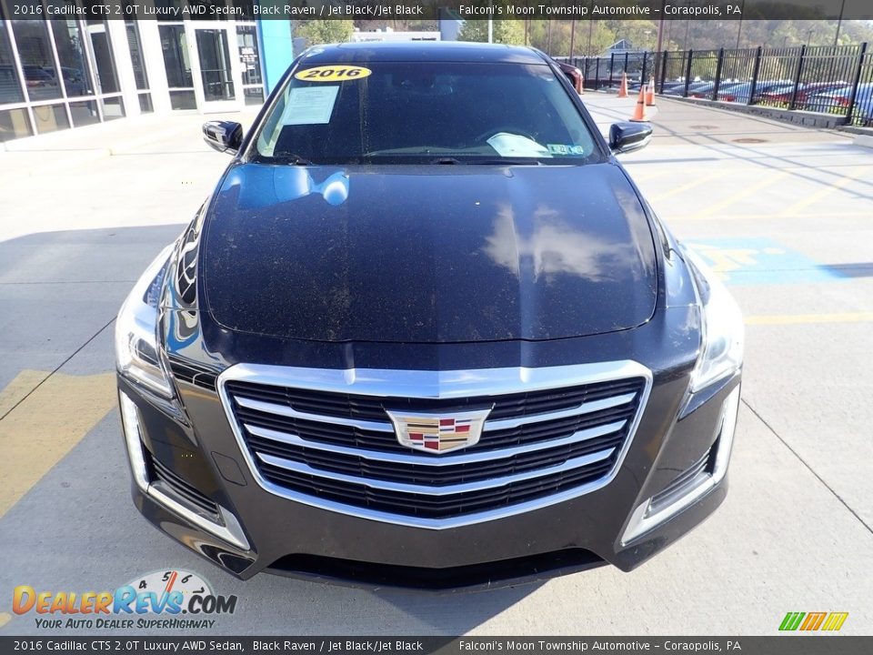 2016 Cadillac CTS 2.0T Luxury AWD Sedan Black Raven / Jet Black/Jet Black Photo #7