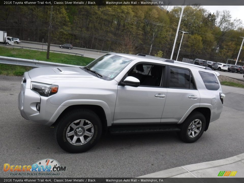 2016 Toyota 4Runner Trail 4x4 Classic Silver Metallic / Black Photo #12