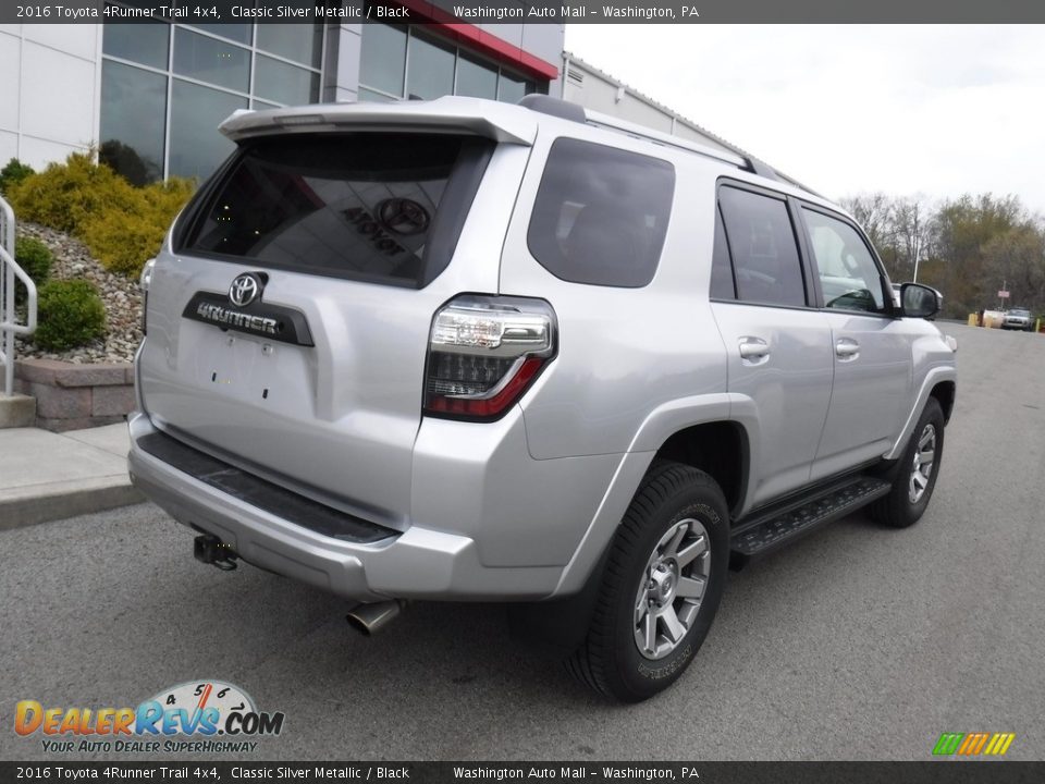 2016 Toyota 4Runner Trail 4x4 Classic Silver Metallic / Black Photo #15