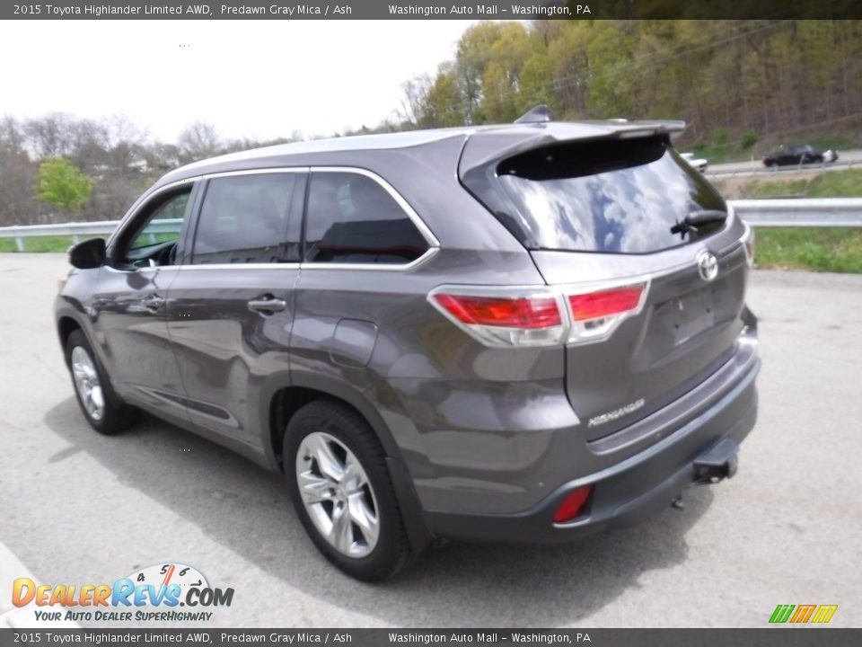 2015 Toyota Highlander Limited AWD Predawn Gray Mica / Ash Photo #14