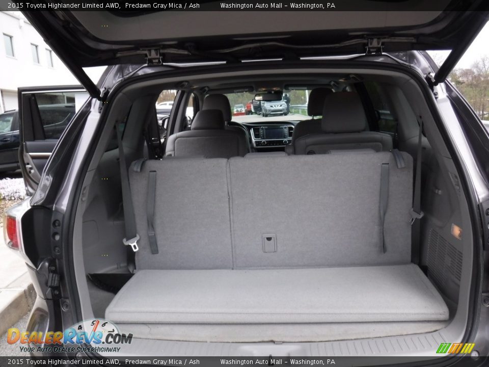 2015 Toyota Highlander Limited AWD Predawn Gray Mica / Ash Photo #30