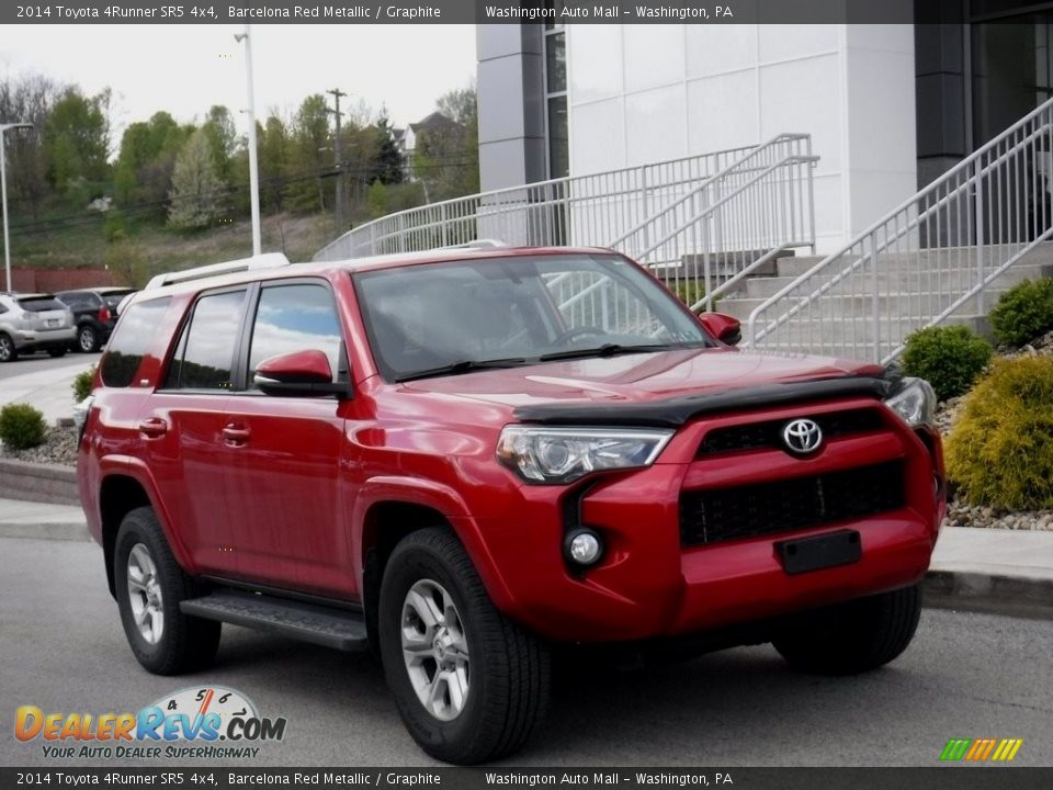 2014 Toyota 4Runner SR5 4x4 Barcelona Red Metallic / Graphite Photo #1