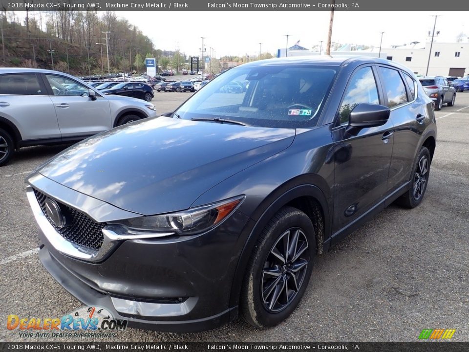 2018 Mazda CX-5 Touring AWD Machine Gray Metallic / Black Photo #1