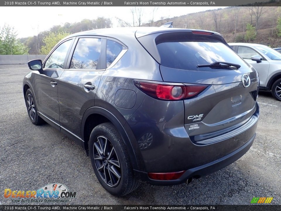 2018 Mazda CX-5 Touring AWD Machine Gray Metallic / Black Photo #2