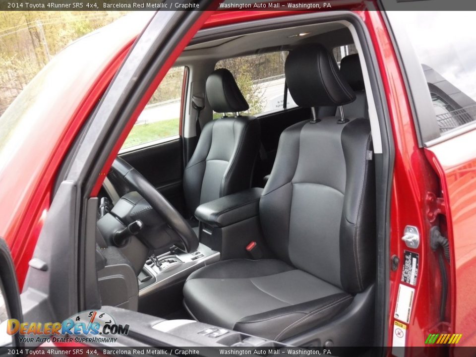 2014 Toyota 4Runner SR5 4x4 Barcelona Red Metallic / Graphite Photo #20